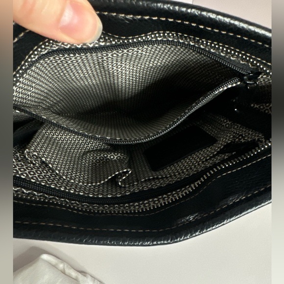 Brighton EUC Interlok Journey Herringbone Crossbody Bag w/ Dust Bag - Picture 15 of 16